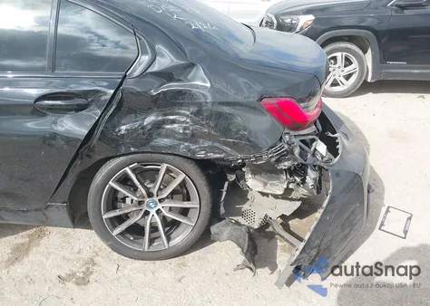 2022 BMW 330E z USA, uszkodzony, nr VIN WBA5P7C02NFL69434